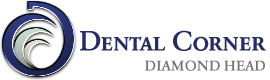 dental corner diamond head logo